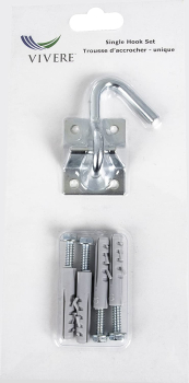 Preview: VIVERE Hakenset HOOK1 für Hängesessel